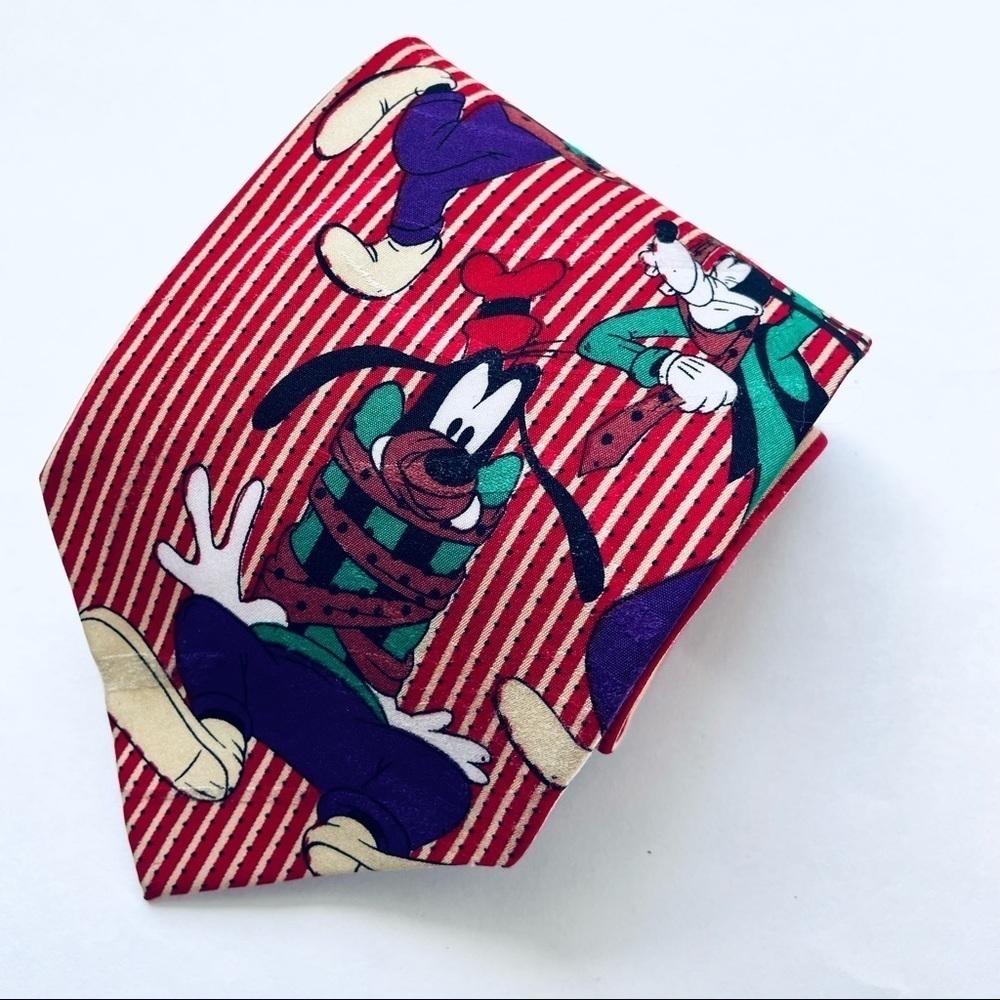 Vintage VTG Disney Micky Unlimited Goofy Tie 556306-7965